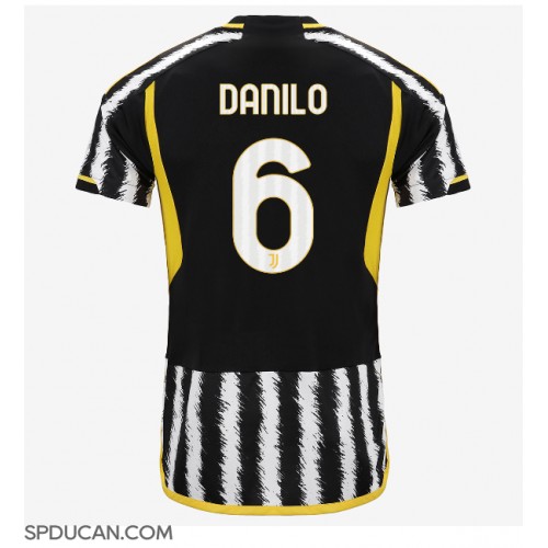 Muški Nogometni Dres Juventus Danilo Luiz #6 Domaci 2023-24 Kratak Rukav